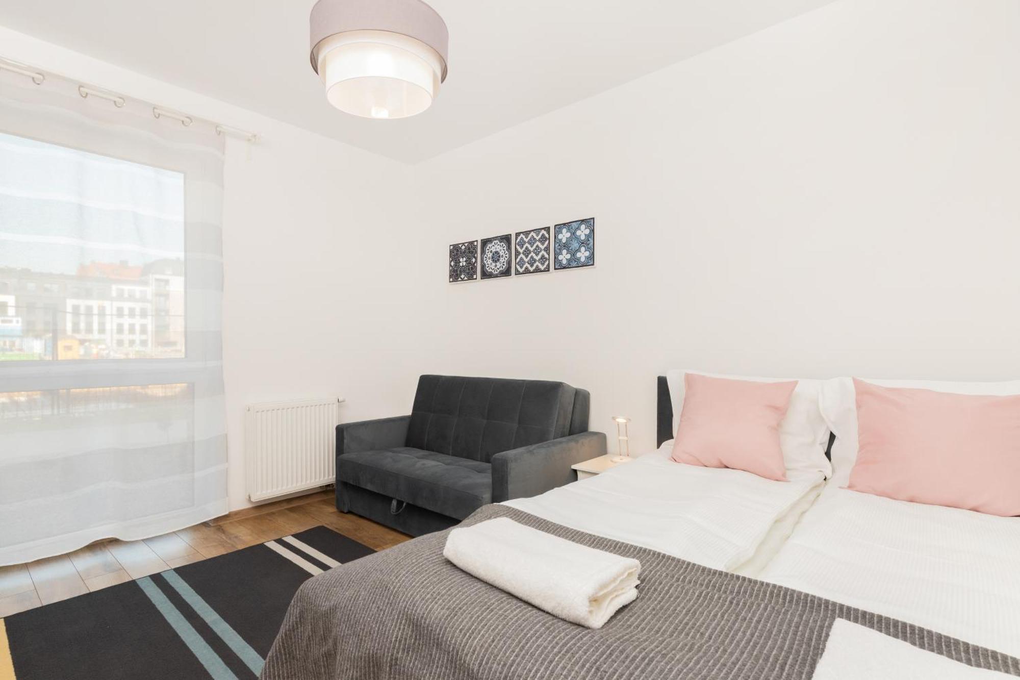 Totu Home Marina Gdansk Modern Apartment Buitenkant foto